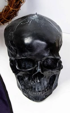 Luna Moth Home & Gifts Anatomical Skull Candle | Dark Crystal