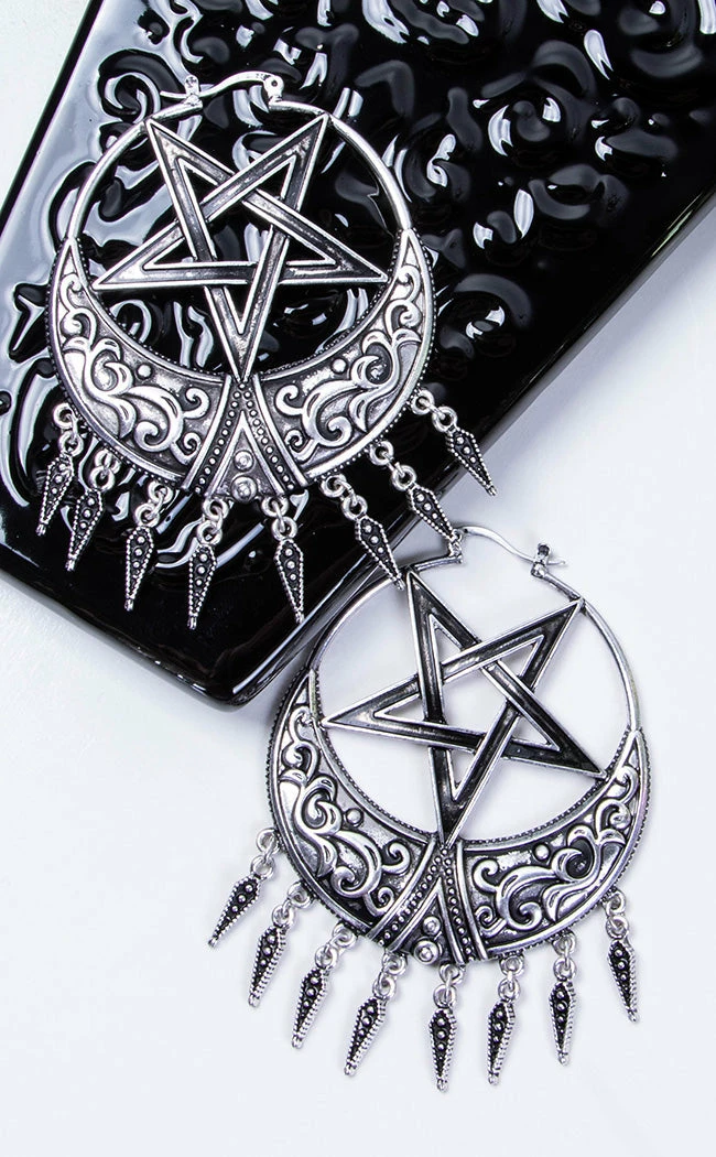 Killstar Ancestral Night Earrings | Silver Jewellery 3 Killstar Ancestral Night Earrings | Silver Jewellery