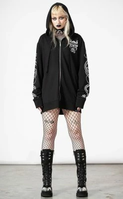 Killstar Anders Zip Up Hoodie