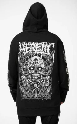 Killstar Anders Zip Up Hoodie