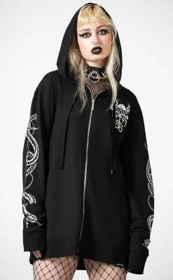 Killstar Anders Zip Up Hoodie