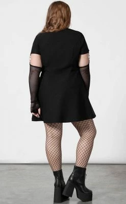 Killstar Anti Everything Zip Dress Clothing