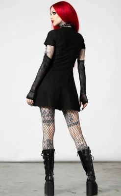 Killstar Anti Everything Zip Dress Clothing