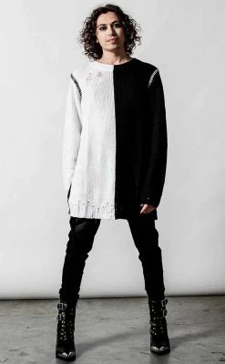 Killstar Clothing Antithesis Knit Sweater