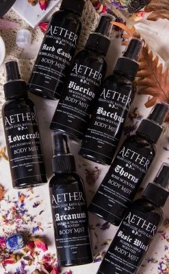 Aether Arcanum Amber & Teak Moss Scented Body Mist