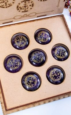 Crystals Archangel Sigil Set | Amethyst New Arrivals