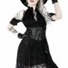 Restyle Asymmetrical Lace Corset Dress Clothing