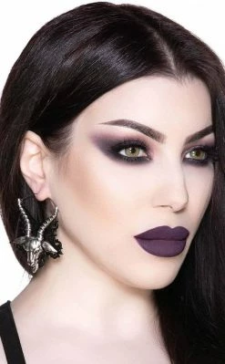 Killstar Ave Satana Earrings | Silver