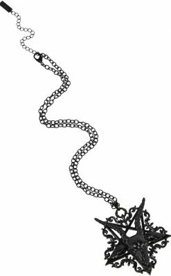 Killstar Ave Satana Necklace | Black
