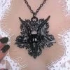 Killstar Ave Satana Necklace | Black