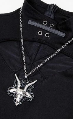 Killstar Ave Satana Necklace | Silver