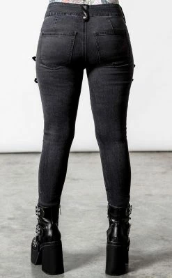 Killstar Azazel Washed Jeans