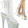 Pleaser BEJEWELED-1018DM-7 Rhinestone Ankle Boots