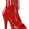 Pleaser Pole Shoes BEJEWELED-1021-7 Red Holo Patent Rhinestone Boots 1 Pleaser Pole Shoes BEJEWELED-1021-7 Red Holo Patent Rhinestone Boots