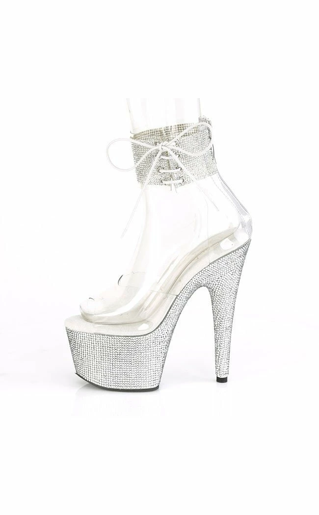 Pleaser Pole Shoes BEJEWELED-724RS Rhinestone Cuff Heels 6 Pleaser Pole Shoes BEJEWELED-724RS Rhinestone Cuff Heels