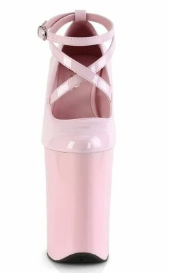 Pleaser Pole Shoes BEYOND-087 Baby Pink Tall Heels