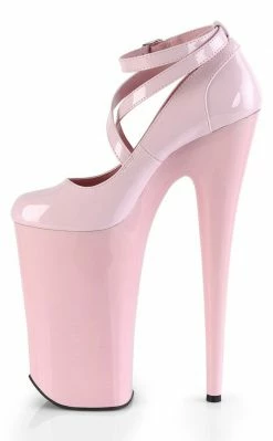 Pleaser Pole Shoes BEYOND-087 Baby Pink Tall Heels