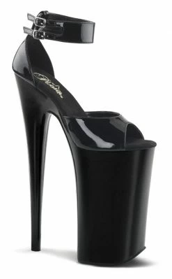 Pleaser BEYOND-089 Black Heels Pole Shoes