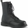 Demonia BOLT-200 Black Lace Up Boots 1 Demonia BOLT-200 Black Lace Up Boots