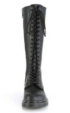 Demonia BOLT-400 Black Knee High Boots