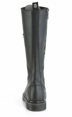 Demonia BOLT-400 Black Knee High Boots