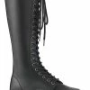 Demonia BOLT-400 Black Knee High Boots