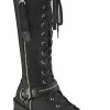 Demonia BRATTY-206 Black Knee High Boots Shoes 1 Demonia BRATTY-206 Black Knee High Boots Shoes
