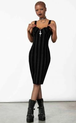 Killstar Back From The Dead Bodycon Dress