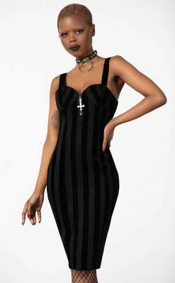 Killstar Back From The Dead Bodycon Dress