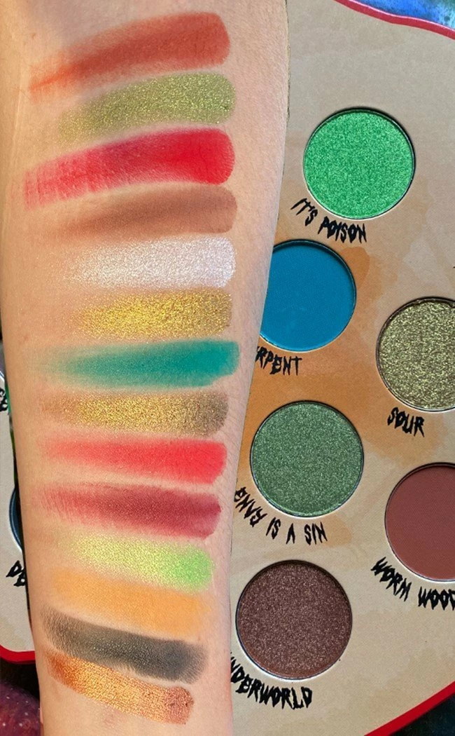 Mermaid Salon Bad Apples Eyeshadow Palette 4 Mermaid Salon Bad Apples Eyeshadow Palette