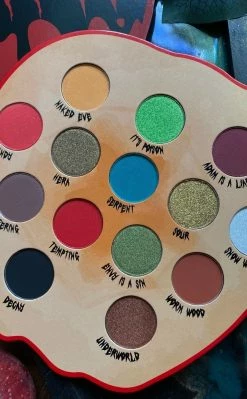 Mermaid Salon Bad Apples Eyeshadow Palette 10 Mermaid Salon Bad Apples Eyeshadow Palette
