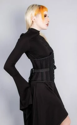 Tragic Beautiful Bad Faith Net Corset Clothing