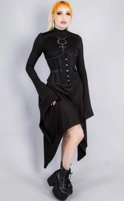 Tragic Beautiful Bad Faith Net Corset Clothing