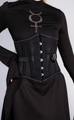 Tragic Beautiful Bad Faith Net Corset Clothing