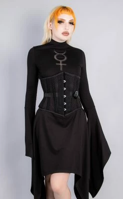 Tragic Beautiful Bad Faith Net Corset Clothing