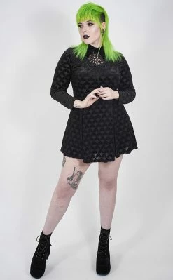 Punk Rave Bad Love Velvet Dress | Plus Size