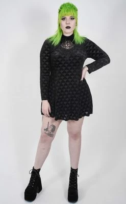 Punk Rave Bad Love Velvet Dress | Plus Size