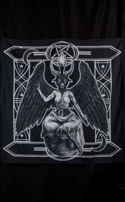Altar Cloths Baphomet Altar Cloth / Wall Hanging Home & Gifts