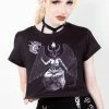 Tragic Beautiful Baphomet Crop Tee Clothing 2 Tragic Beautiful Baphomet Crop Tee Clothing