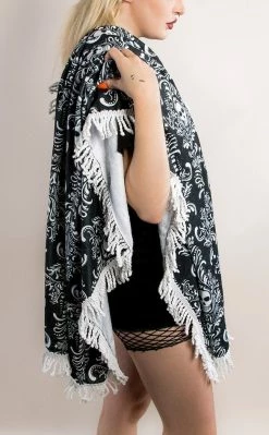 The Haunted Mansion Home & Gifts Baroque Invocation Coffin Towel