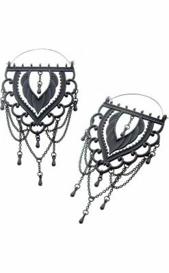 TB Baroque Plug Hoops | Earrings Jewellery