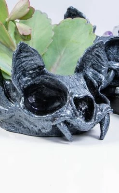 Sarah Mudle Bat Planter | Silver 13 Sarah Mudle Bat Planter | Silver