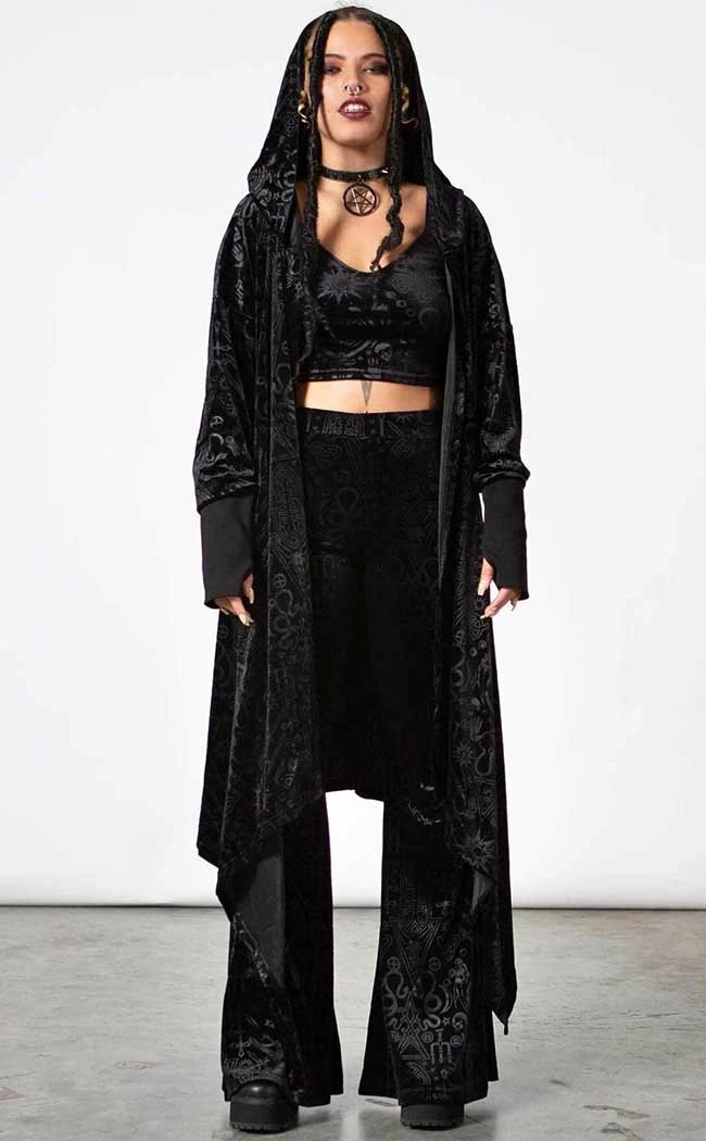 Killstar Be Gone Velvet Cardigan 4 Killstar Be Gone Velvet Cardigan