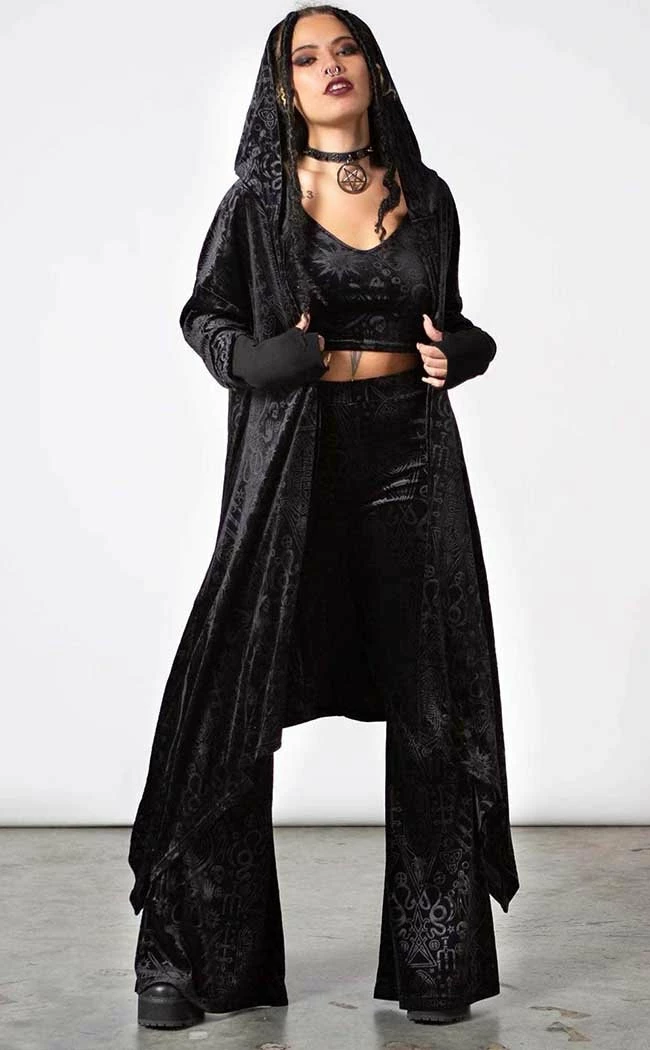 Killstar Be Gone Velvet Cardigan 5 Killstar Be Gone Velvet Cardigan