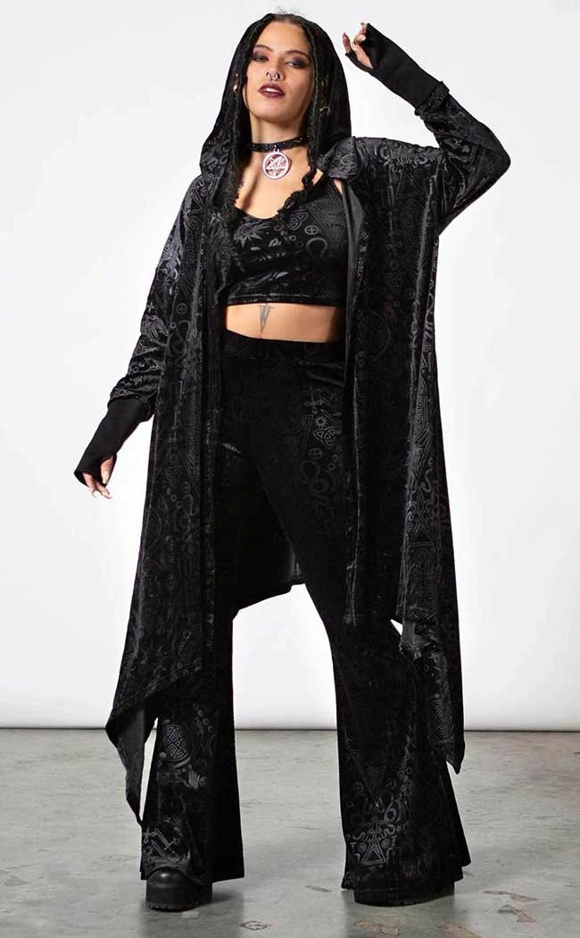 Killstar Be Gone Velvet Cardigan 3 Killstar Be Gone Velvet Cardigan