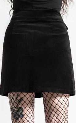 Killstar Clothing Be Major Corduroy Skirt