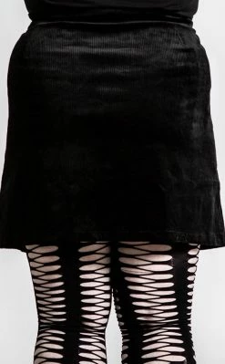 Killstar Clothing Be Major Corduroy Skirt