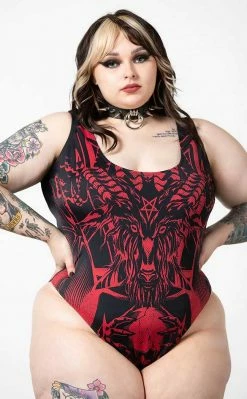 Killstar Beach Beast Swimsuit Clothing