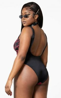 Killstar Beach Beast Swimsuit Clothing