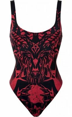 Killstar Beach Beast Swimsuit Clothing